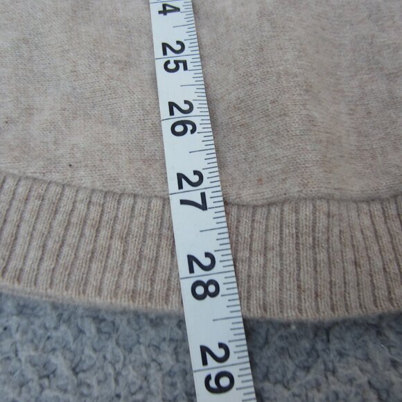 Max Studio Sweater Hoodie Womens XL Cream 100% 2-PLY‎ Cashmere  SOFT Cozy comfy - Picture 8 of 12